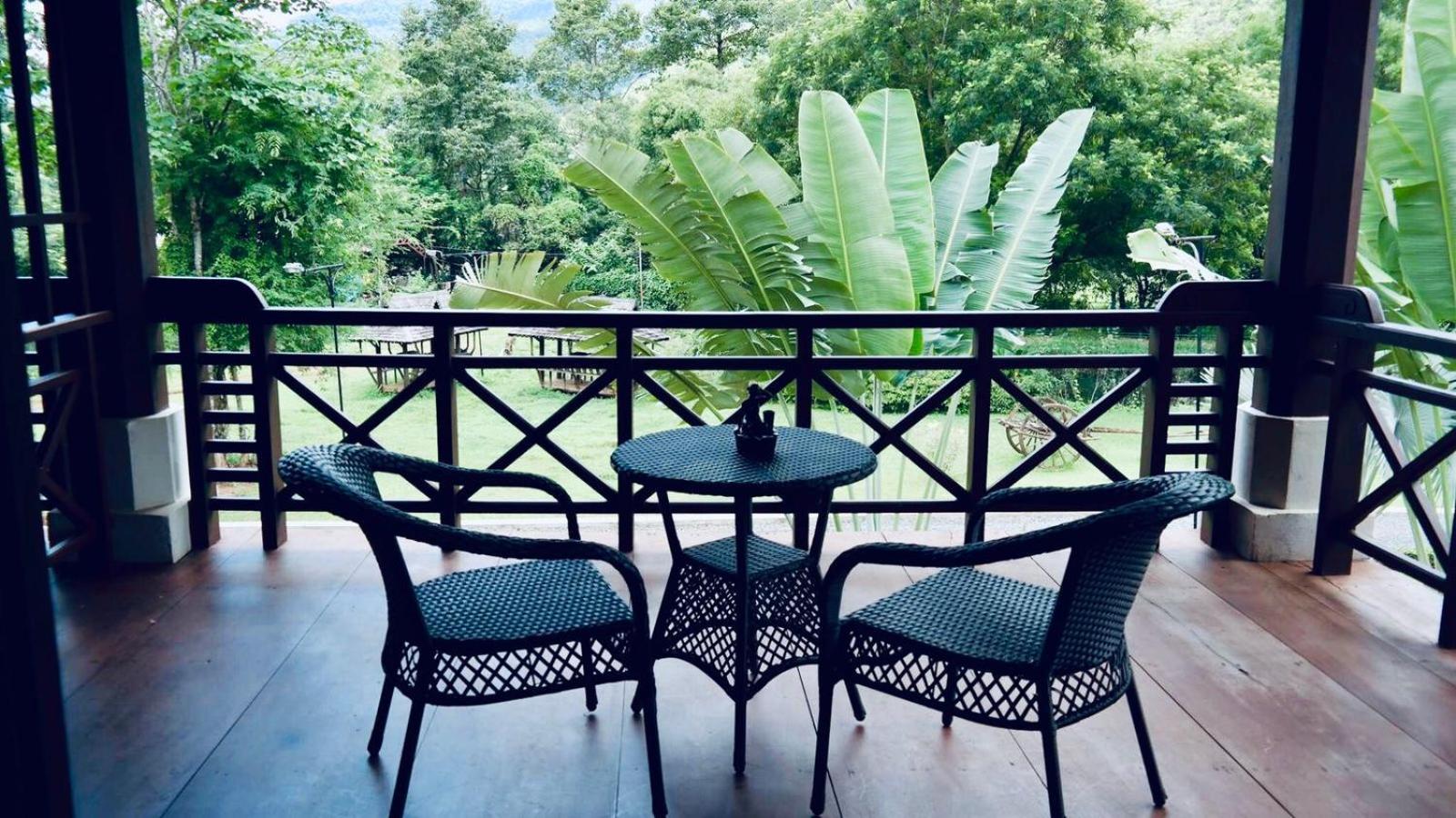 PhuBachiang Golf&Resort Pakse Bagian luar foto